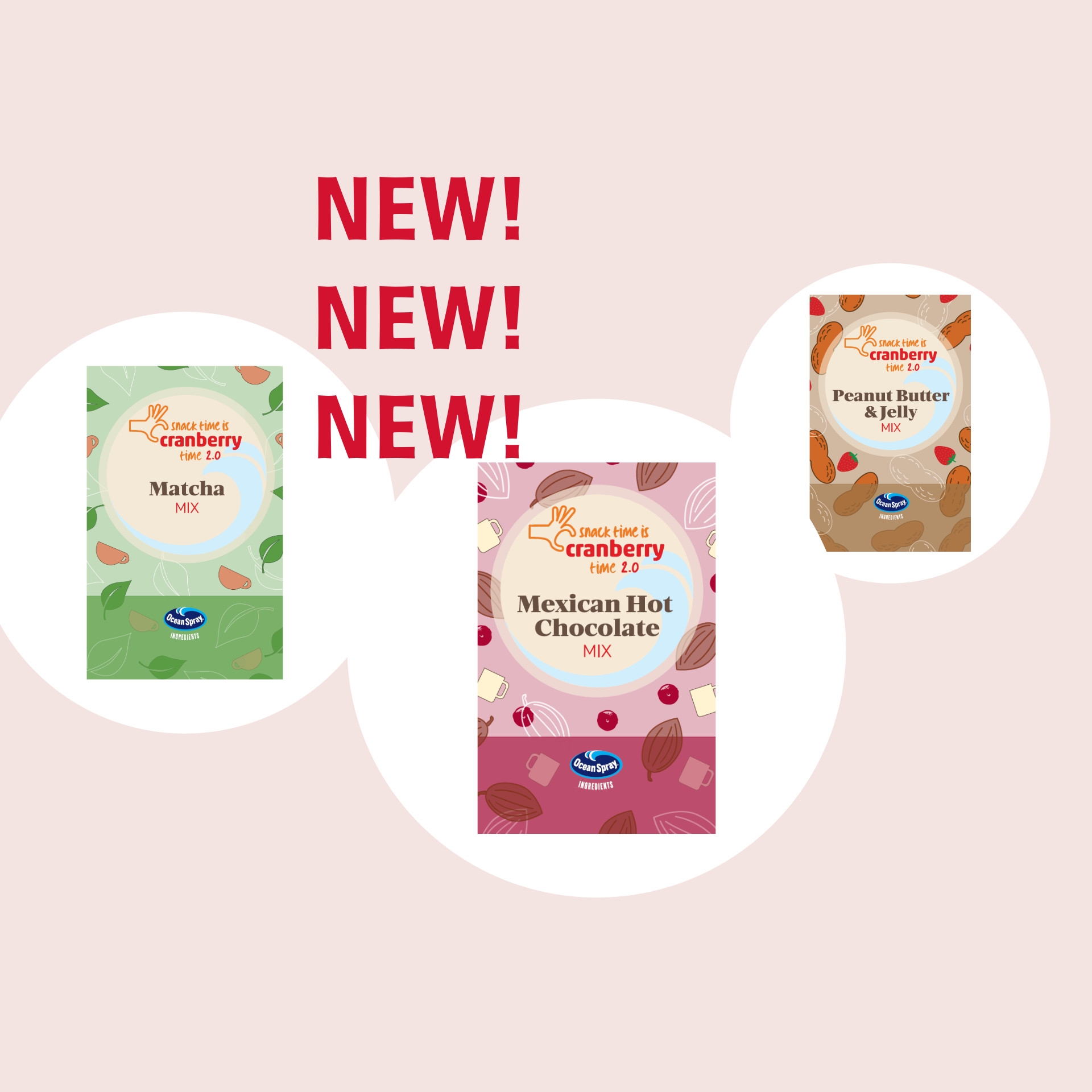 Neue Snack Mixemit getrockneten Cranberries!